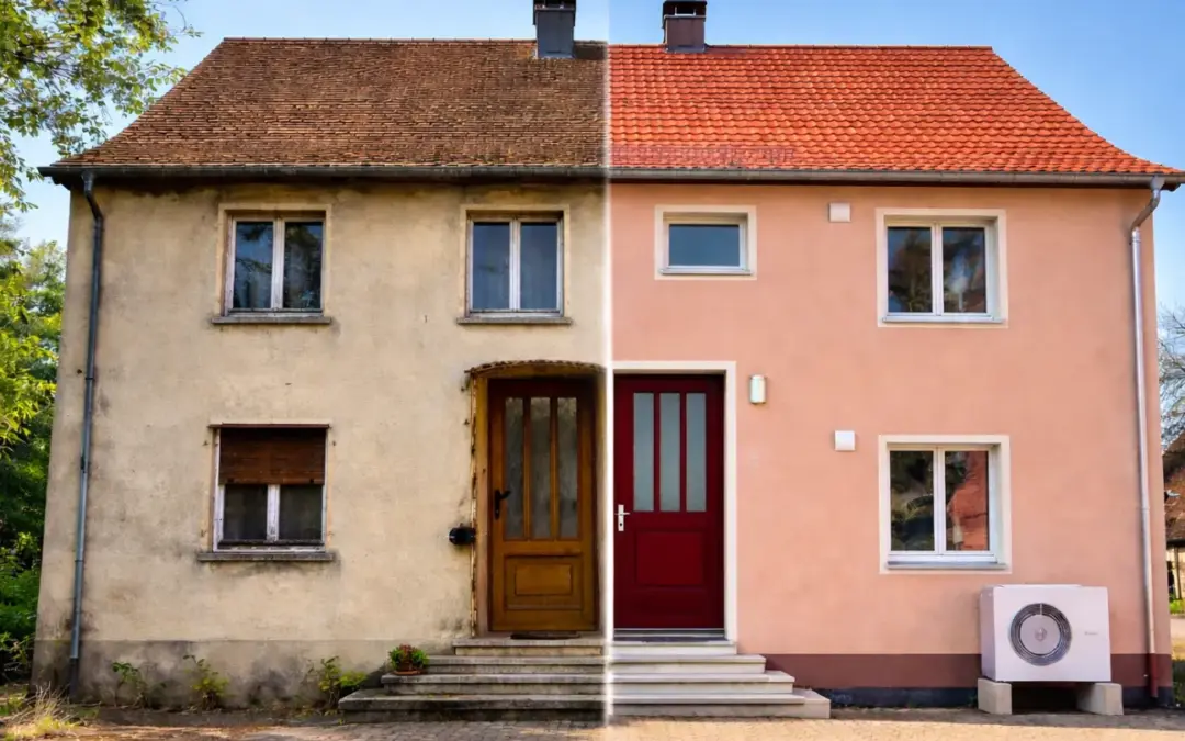 Vom Bauernhaus zum KfW-Effizienzhaus